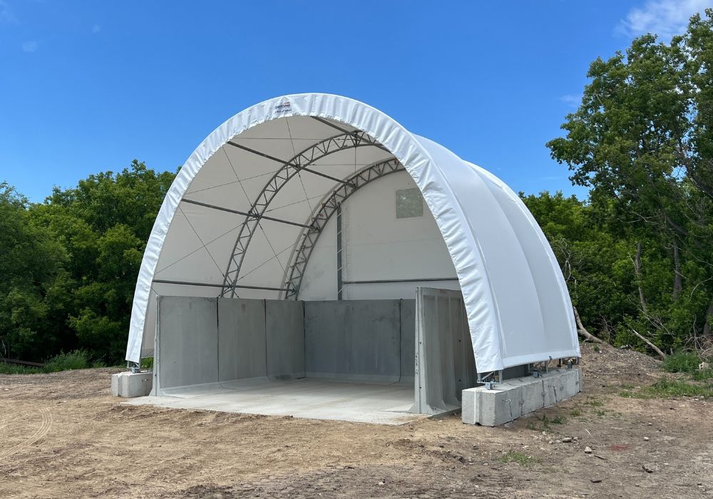 Canadian Pacific Salt Storage Shed