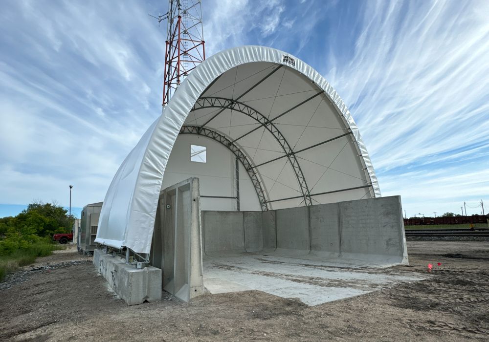 Canadian Pacific Salt Storage Shed