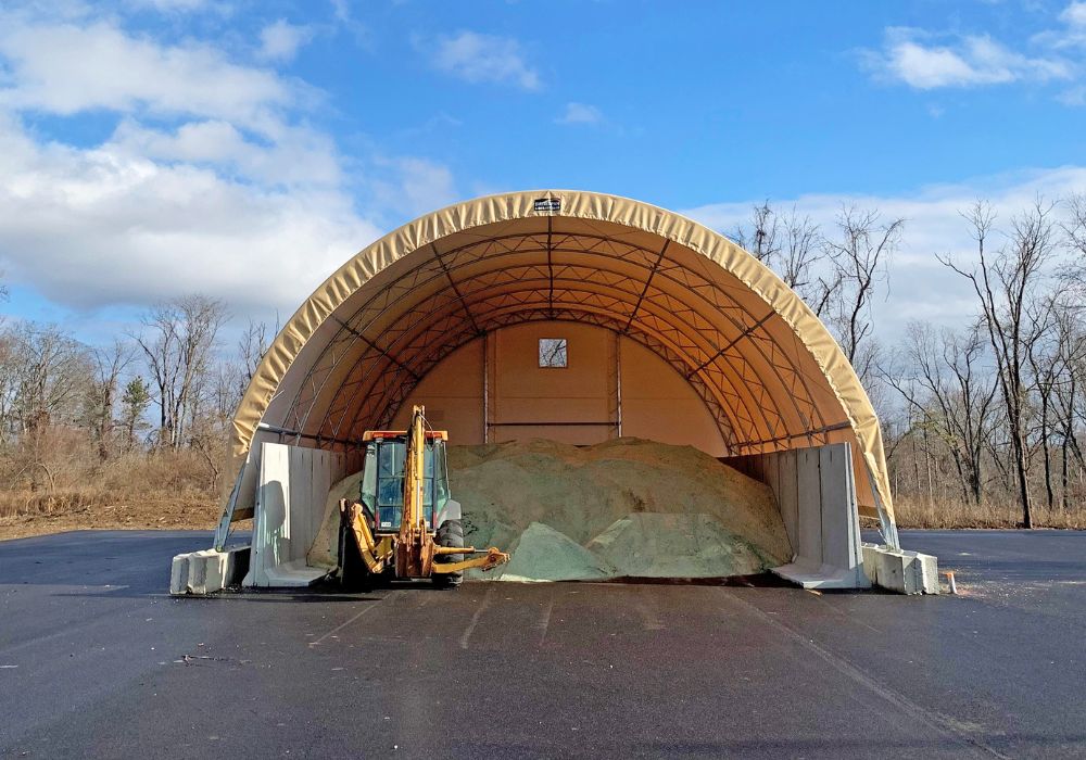 Charlestown Indiana Salt Storage Shed