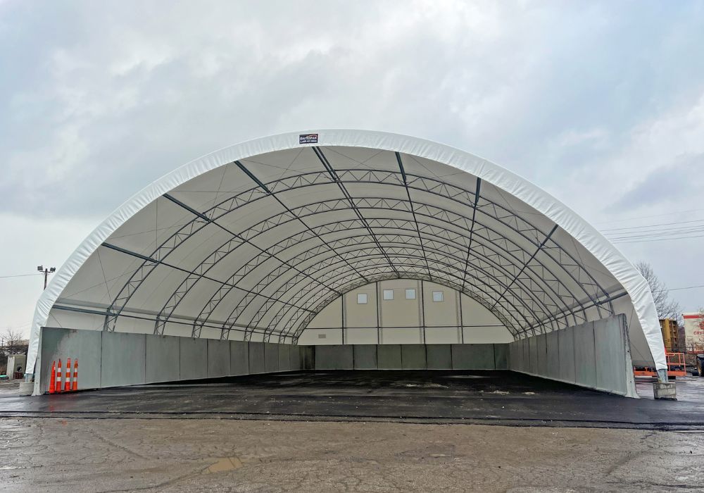 Euclid, Ohio Salt Storage Dome