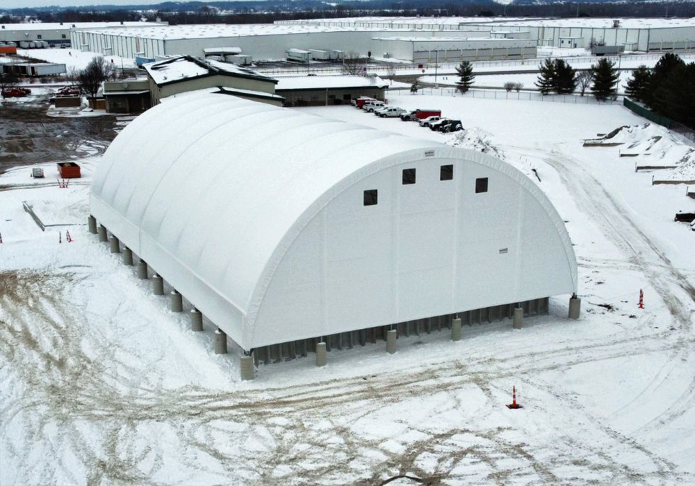 Fairfield County Ohio Salt Storage Building