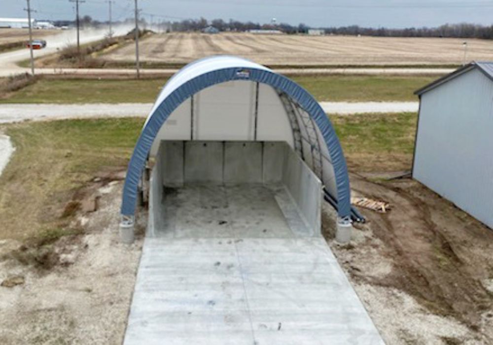 Granger Iowa Salt Storage Shed