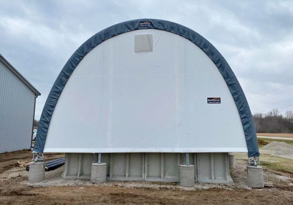 Granger Iowa Salt Storage Shed