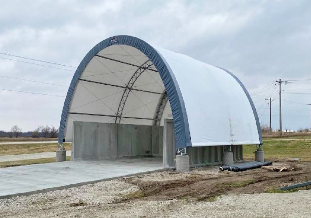 Granger Iowa Salt Storage Shed