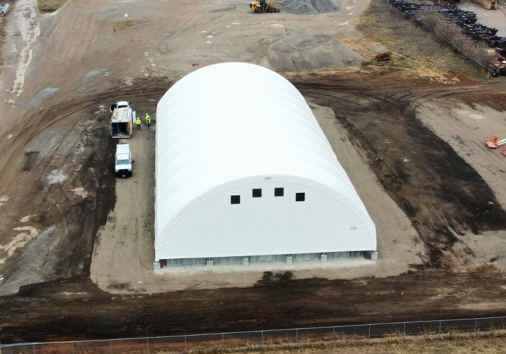 Lawton Oklahoma Salt Storage Building