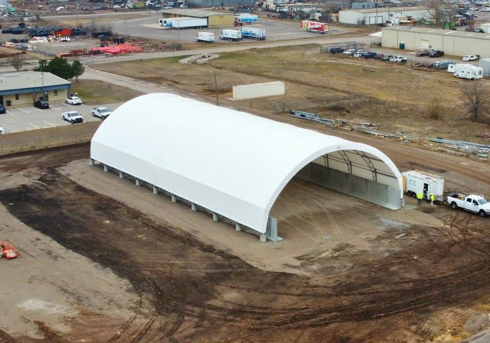 Lawton Oklahoma Salt Storage Building