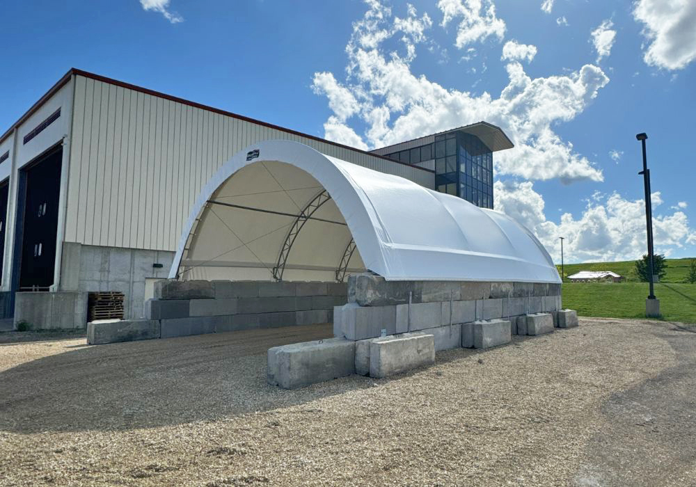 Linn County Iowa Salt Storage Shed