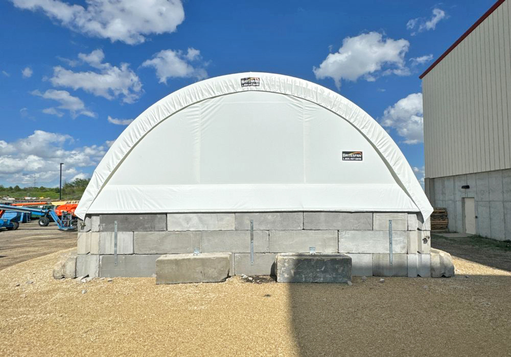 Linn County Iowa Salt Storage Shed