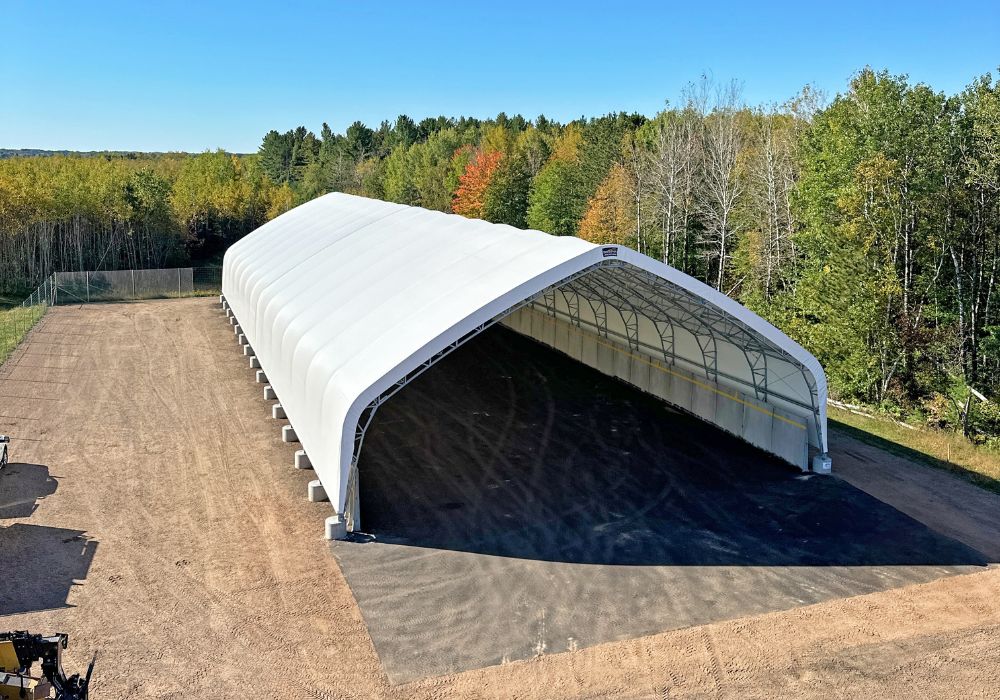 Phillips, Wisconsin Salt Storage Shed