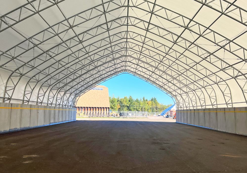 Phillips, Wisconsin Salt Storage Shed