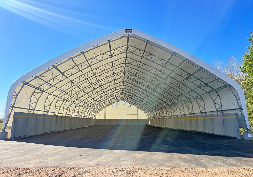 Phillips, Wisconsin Salt Storage Shed