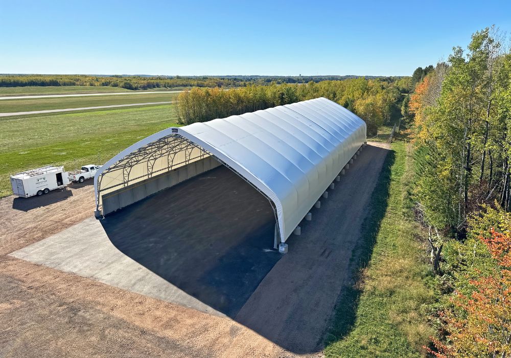 Phillips, Wisconsin Salt Storage Shed