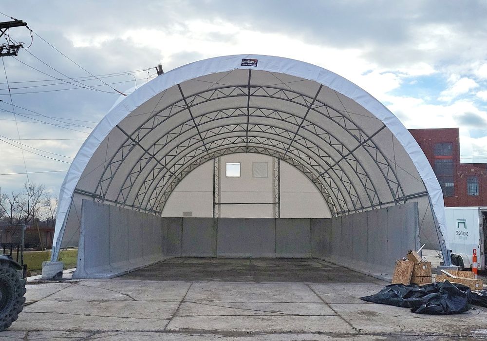 Piqua, Ohio Salt Storage Building