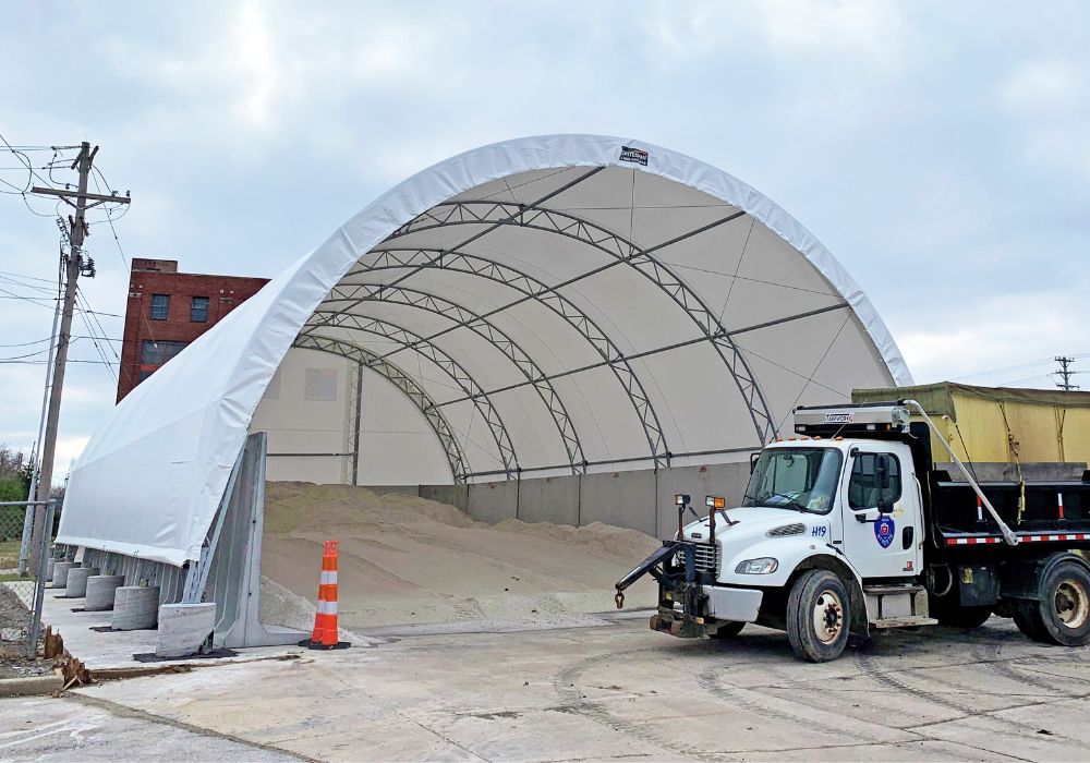 Piqua, Ohio Salt Storage Building