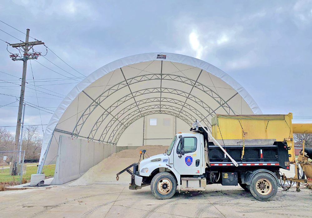 Piqua, Ohio Salt Storage Building