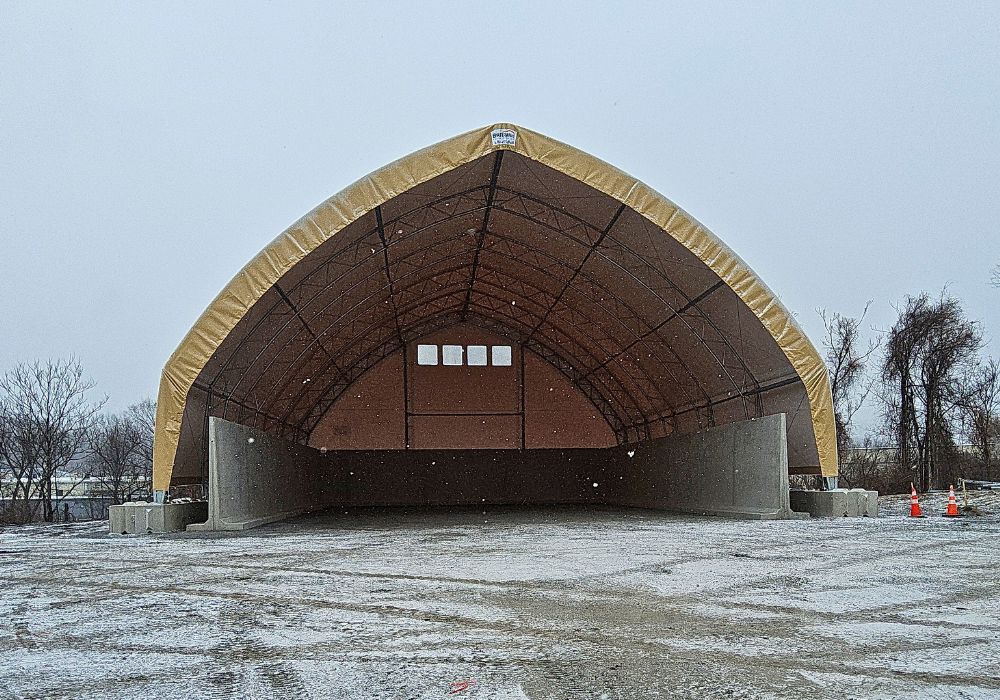 Scranton, Pennsylvania Salt Storage Building