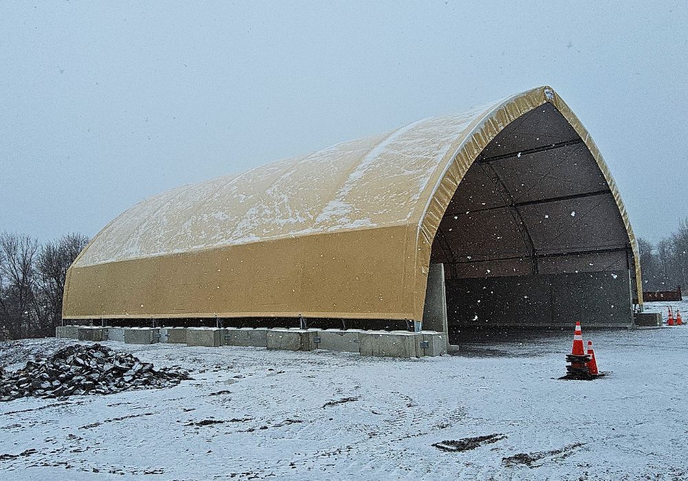 Scranton, Pennsylvania Salt Storage Building