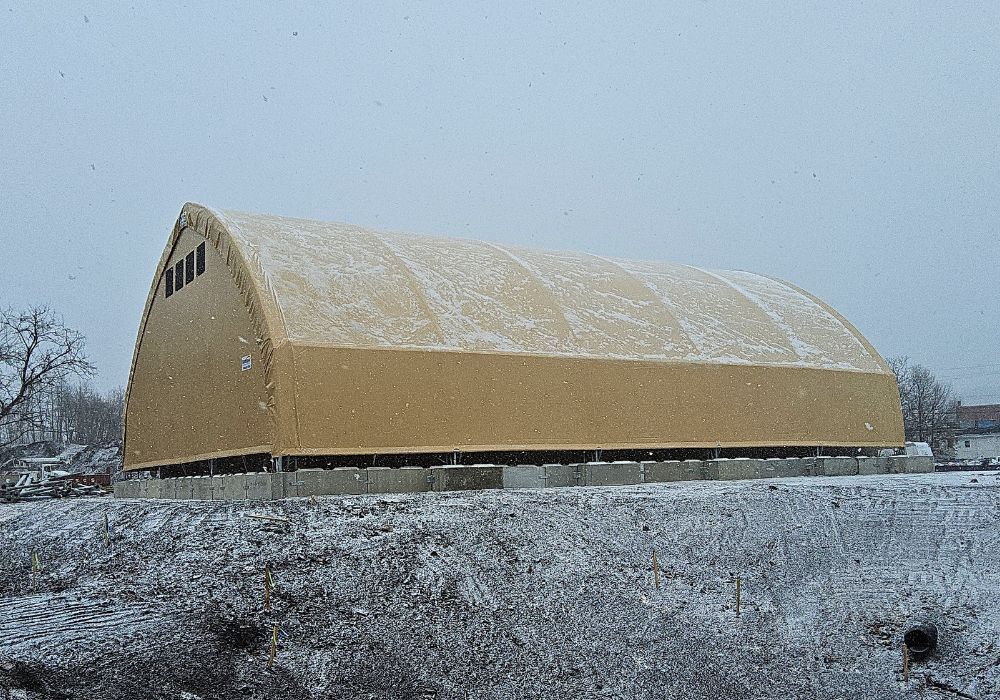 Scranton, Pennsylvania Salt Storage Building