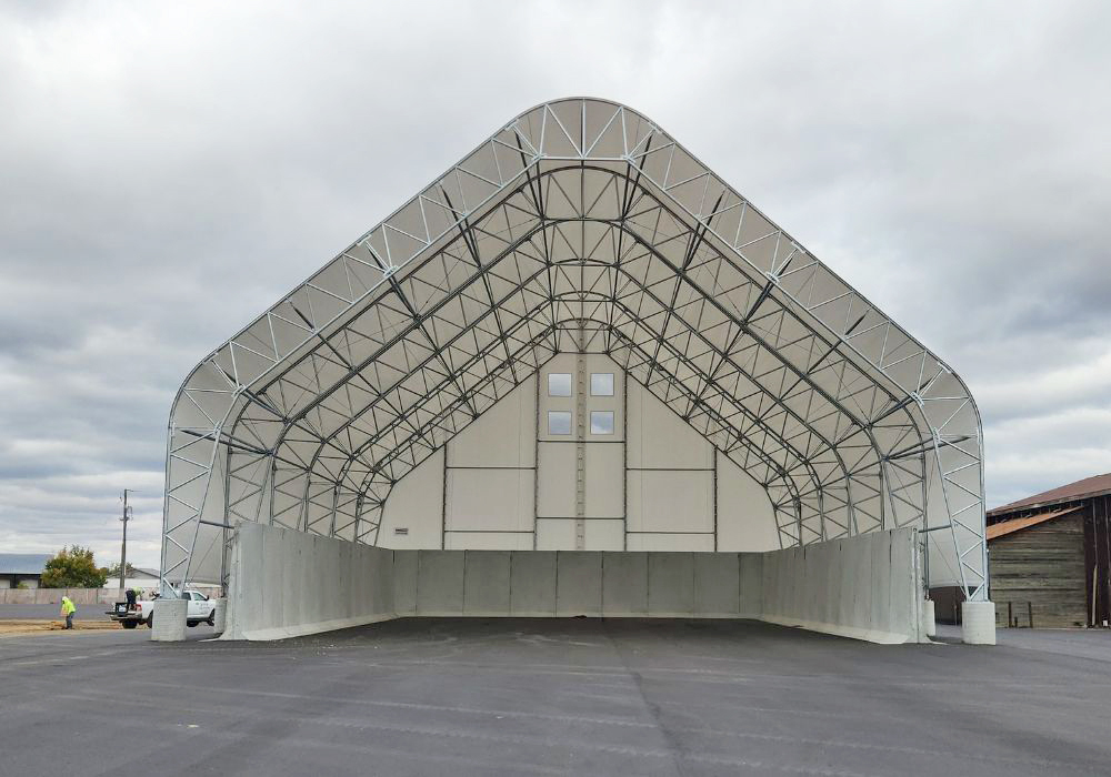 Stearns County Minnesota Salt Storage Shed